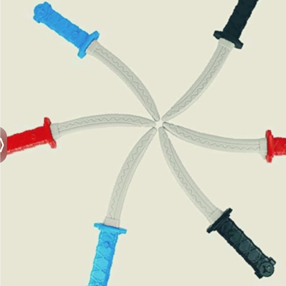 New 6 Pieces Ninja Sword Party Pack - Picture 1 of 2